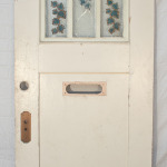 Sticker Decorative Divided Light Single Panel Door