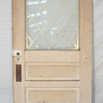 Single Pane 4 Panel Door