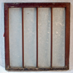 Textured 4 Pane Divided Light Window