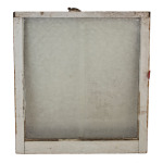Textured Single Pane Window