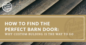 how to find the perfect barn door