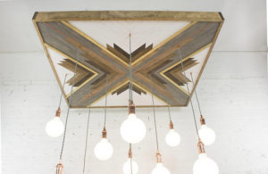 reclaimed wood lighting